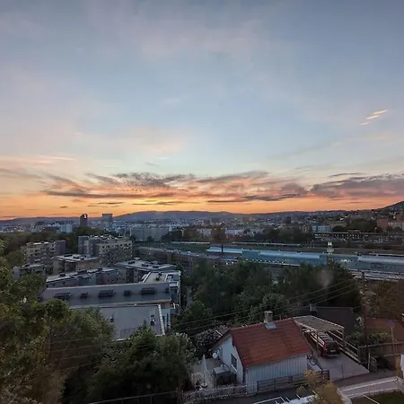 Apartament Villaviewmini Skjult Perle Gangavstand Parkering *